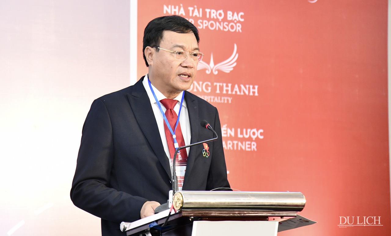 Tổng cục trưởng TCTDTT Đặng Hà Việt phát biểu